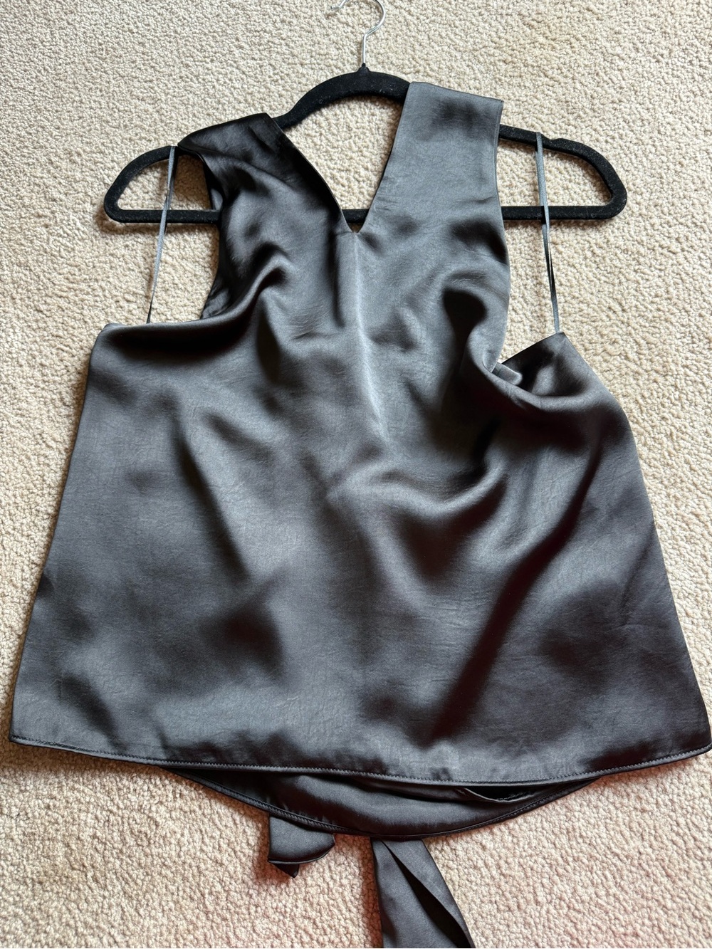 Zara Satin Top
